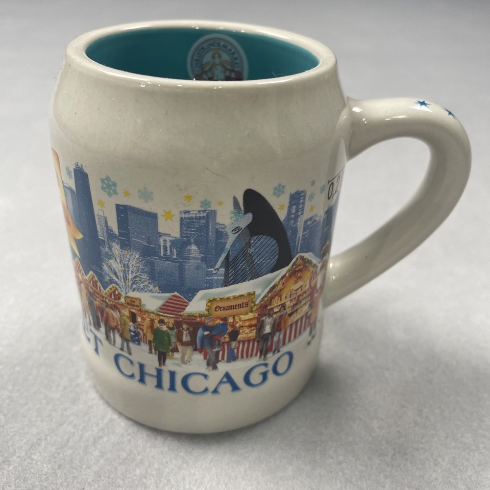CHRISTKINDLMARKET CHICAGO Daley Plaza 2016 Christmas Market Ceramic Mug Stein